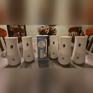 Qty 6 Glade Automatic Air Freshener Spray Holder, For Home and Bathroom